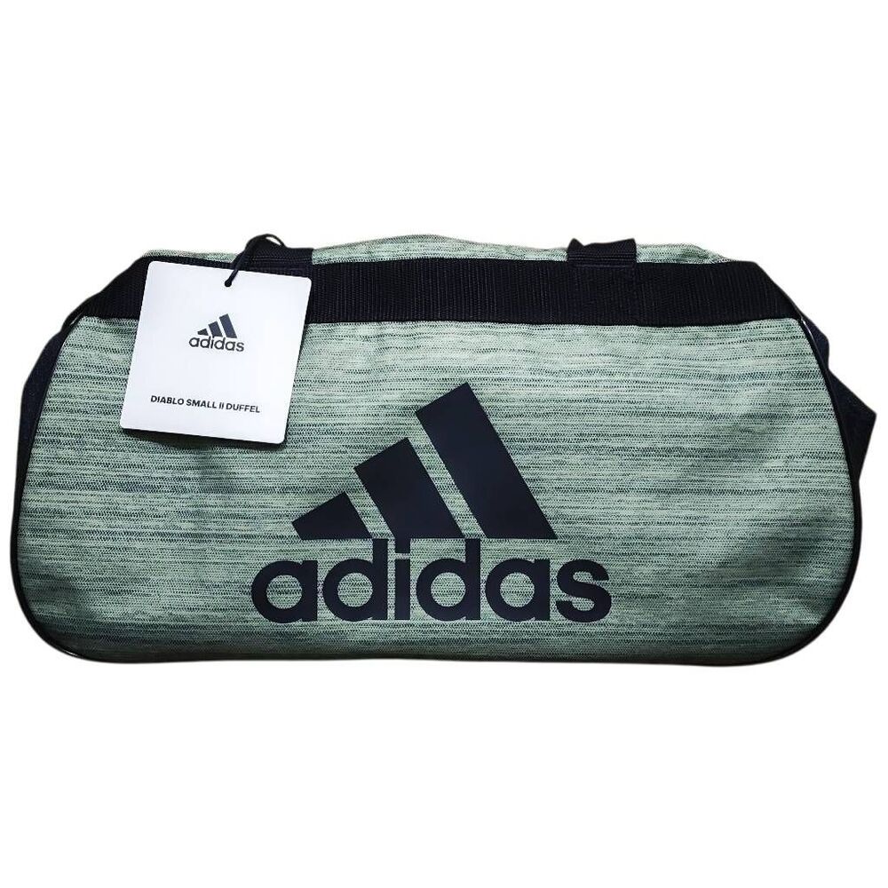 Adidas Green and Black Travel Bag